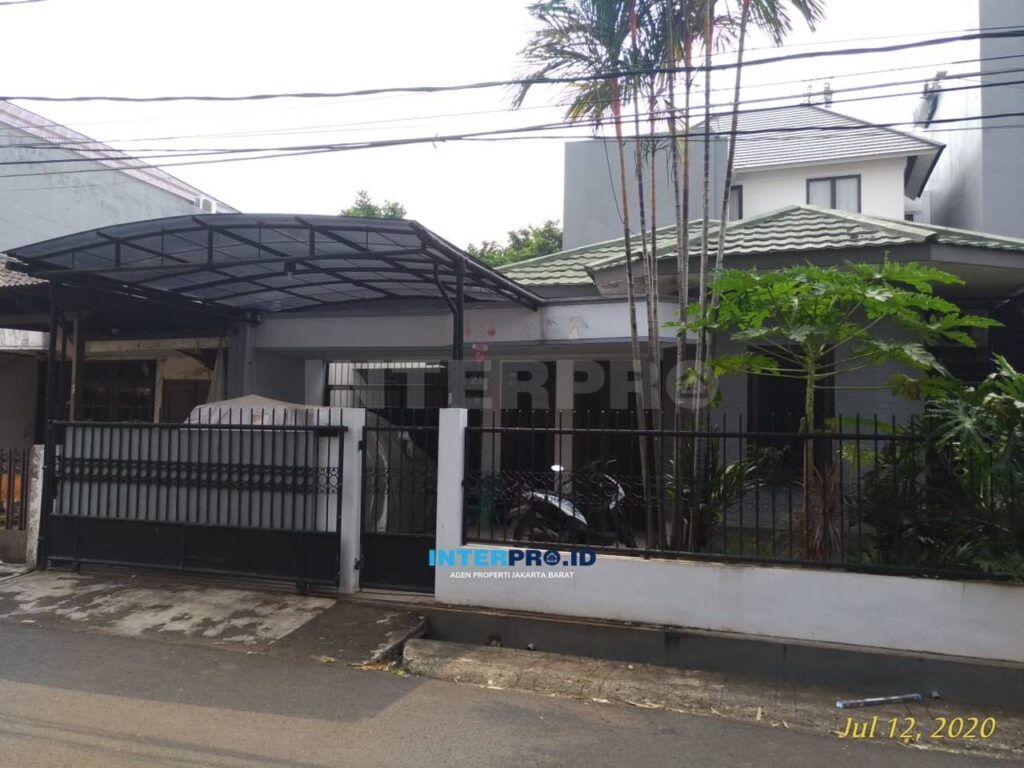 Dijual Rumah 1 Lantai Taman Meruya Ilir