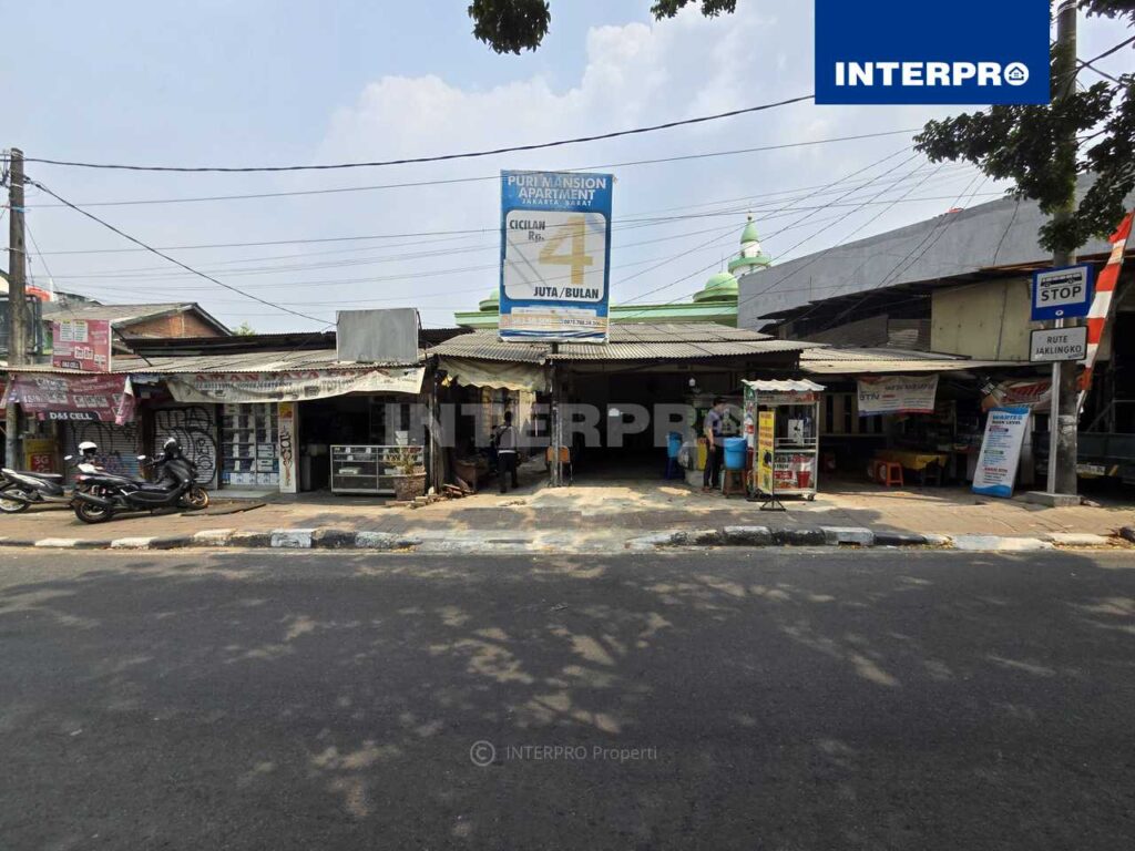 Tanah Dijual Jl Meruya Ilir Dekat Taman Aries 287m2