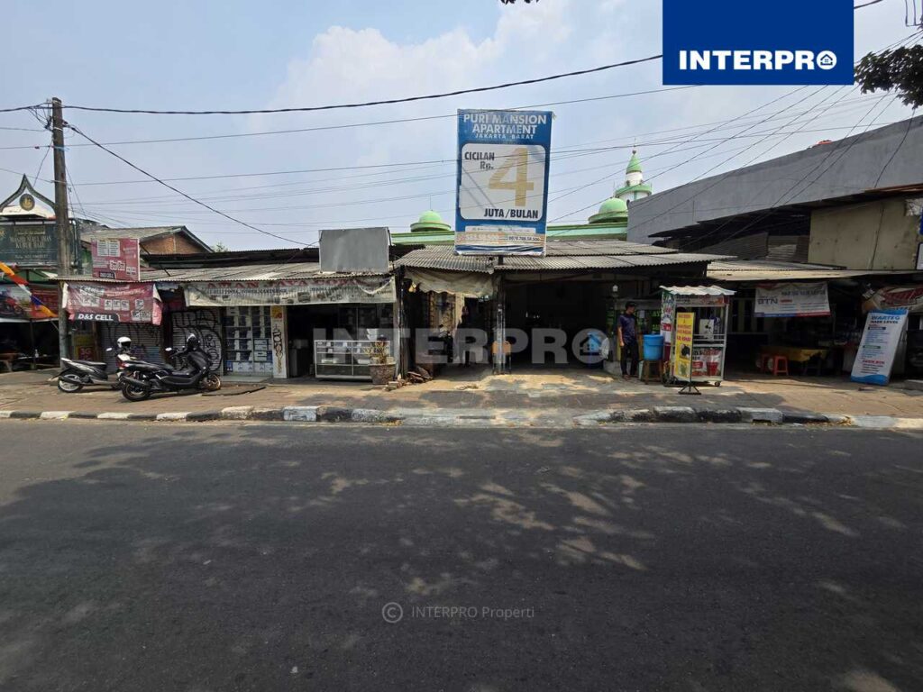 Tanah Dijual Jl Meruya Ilir Dekat Taman Aries 287m2