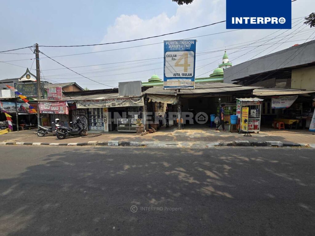 Tanah Dijual Jl Meruya Ilir Dekat Taman Aries 287m2